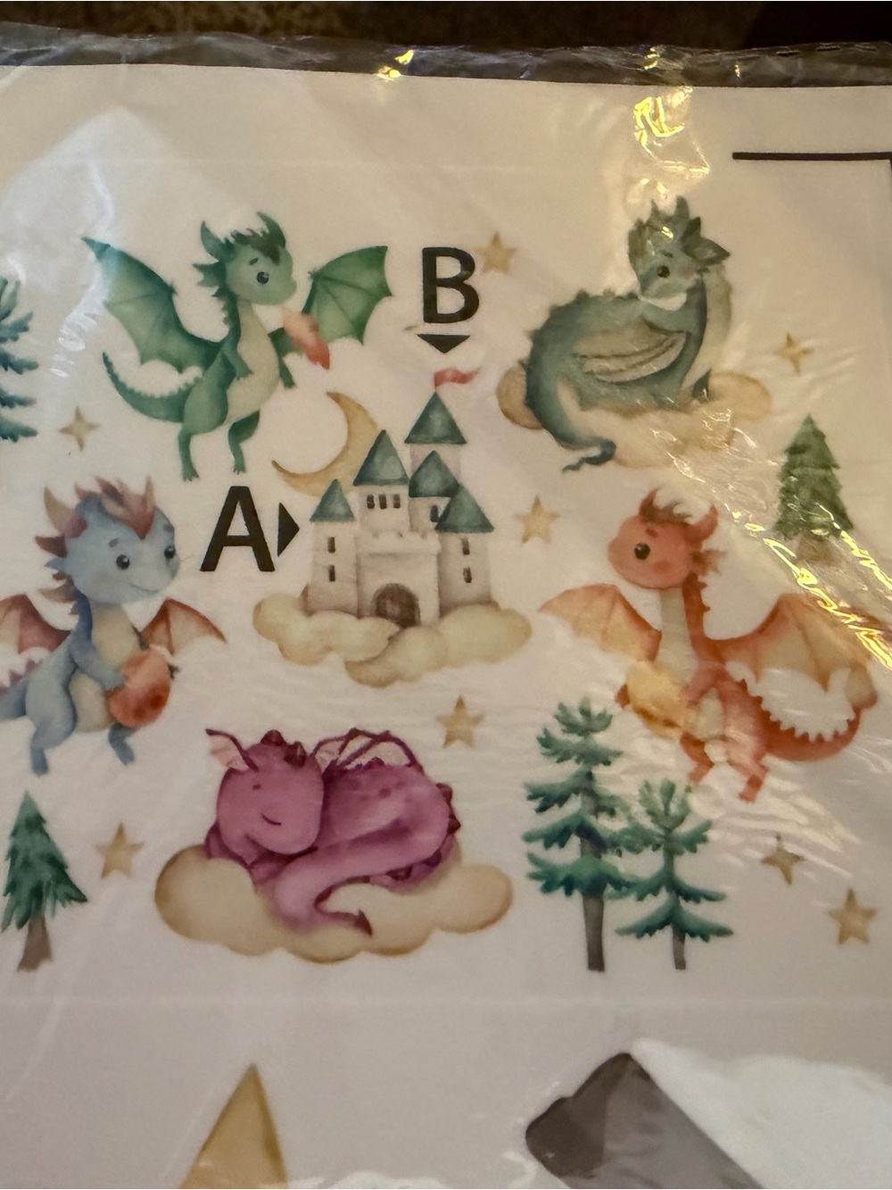 New Yovkky Dragon Wall Decal 407 (2pavk)
